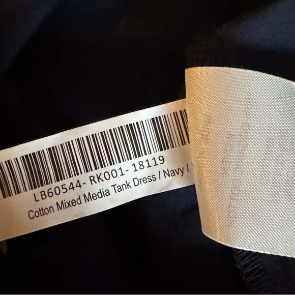 Quince Cotton Mixed Media Tank Dress - Picture 8 of 8